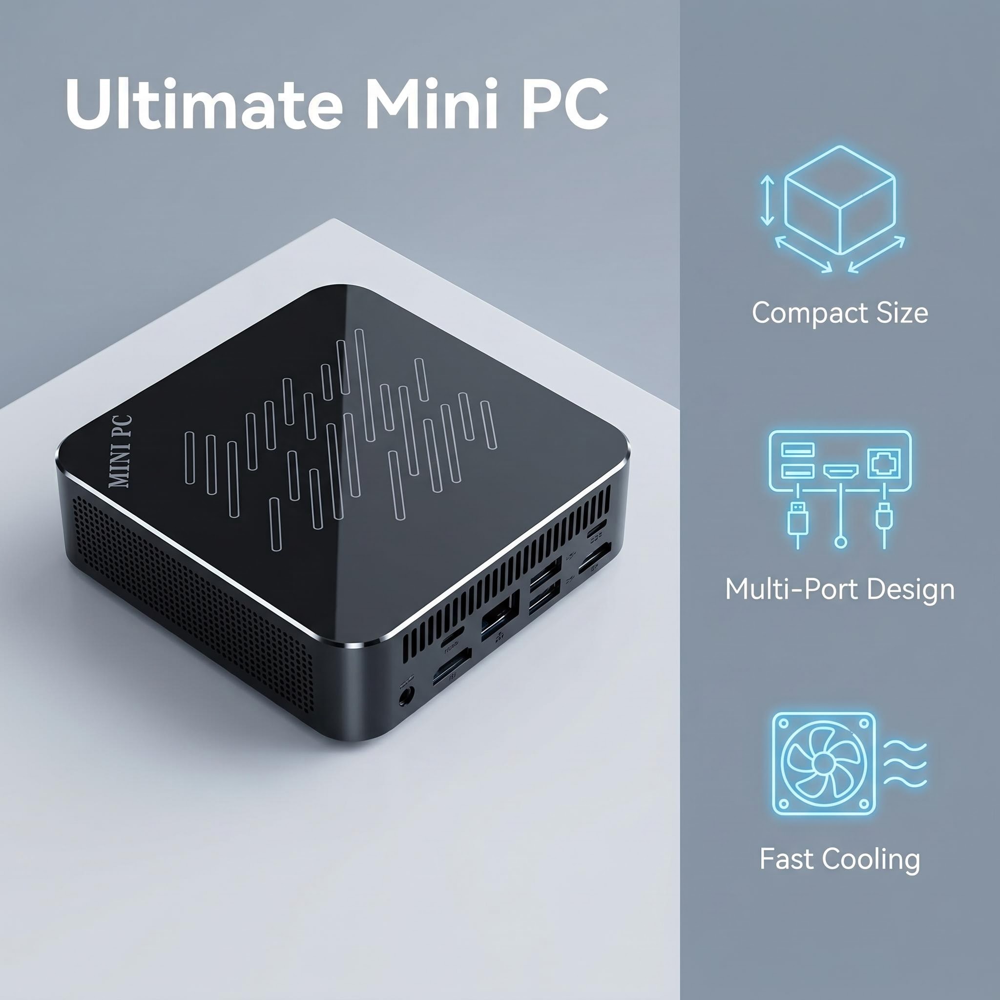 2026 Mini PC Intel Core N150 G - Pc Gaming Intel recension och pris