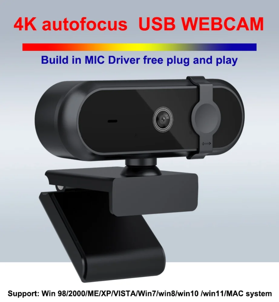 4K 2K Autofoucs Webcam 30fps F - Pc Gaming Fullset recension och pris