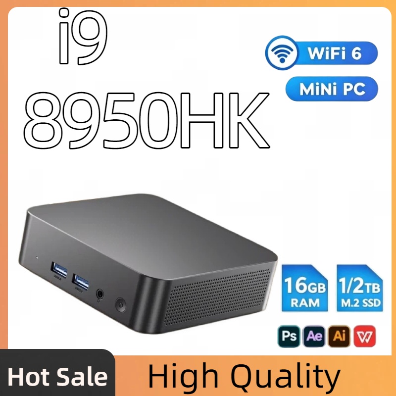 Mini PC Intel Core i9 8950HK   - Pc Gaming Intel recension och pris