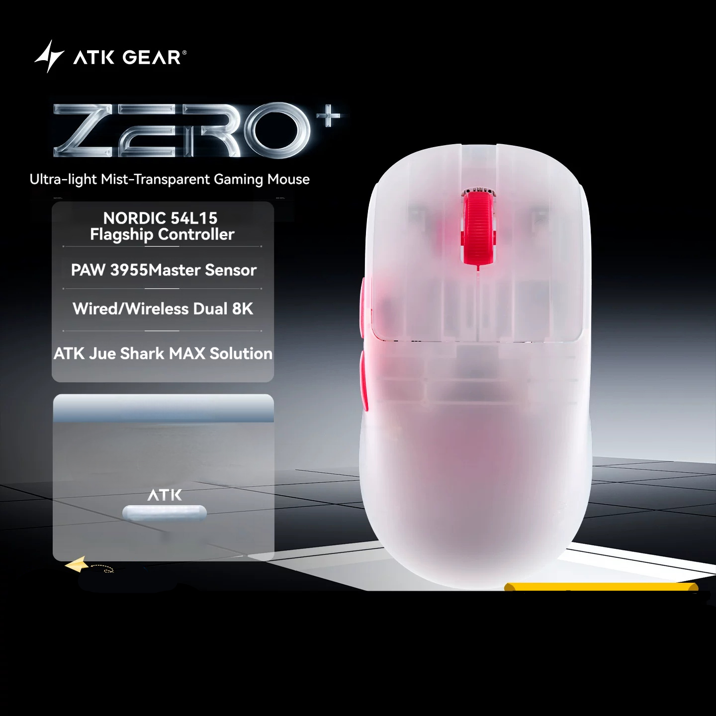 NEW ATK ZERO Plus Mouse Wirele - Pc Gaming Lounge recension och pris