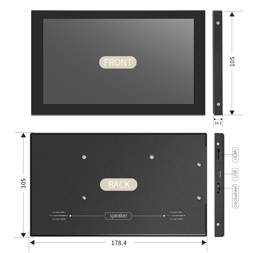7-Inch LCD Touch Screen Panel  - Pc Gaming Fullset recension och pris